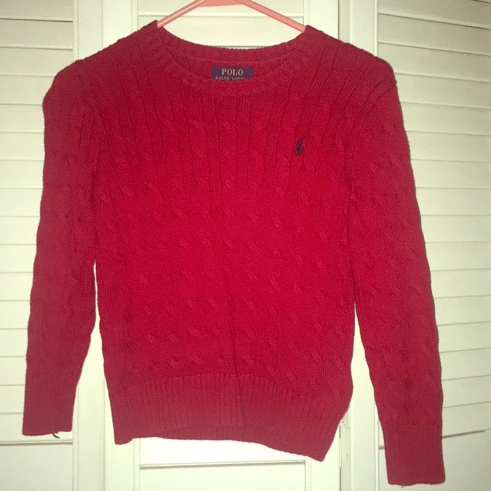 Polo Ralph Lauren boys size 8  sweater EUC